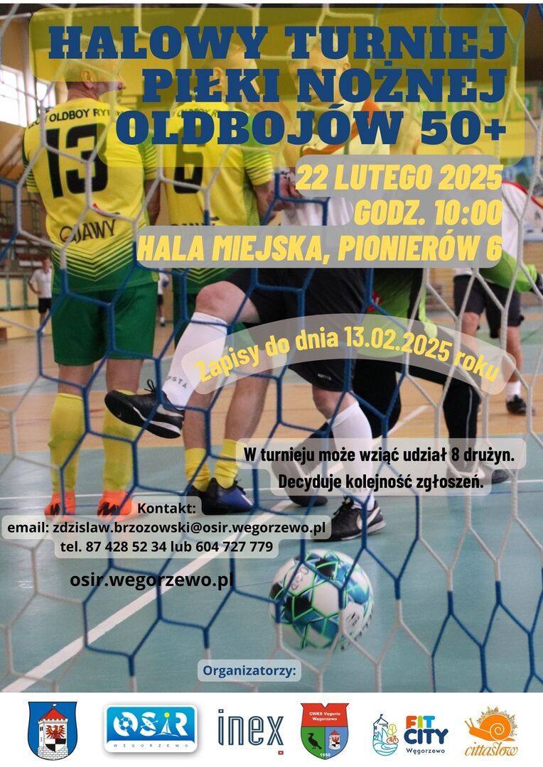 Plakat Piłki Nożnej Oldbojów 50+