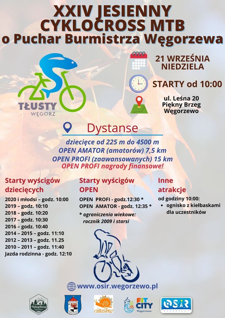 Plakat XXIV Cyklocross MTB