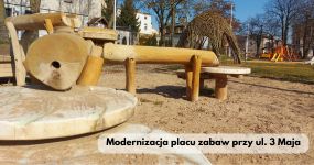 Modernizacja placu zabaw przy ul. 3 Maja