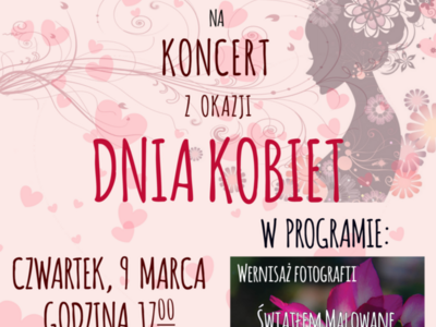 kontury kobiety w kwiatach i serduszkach