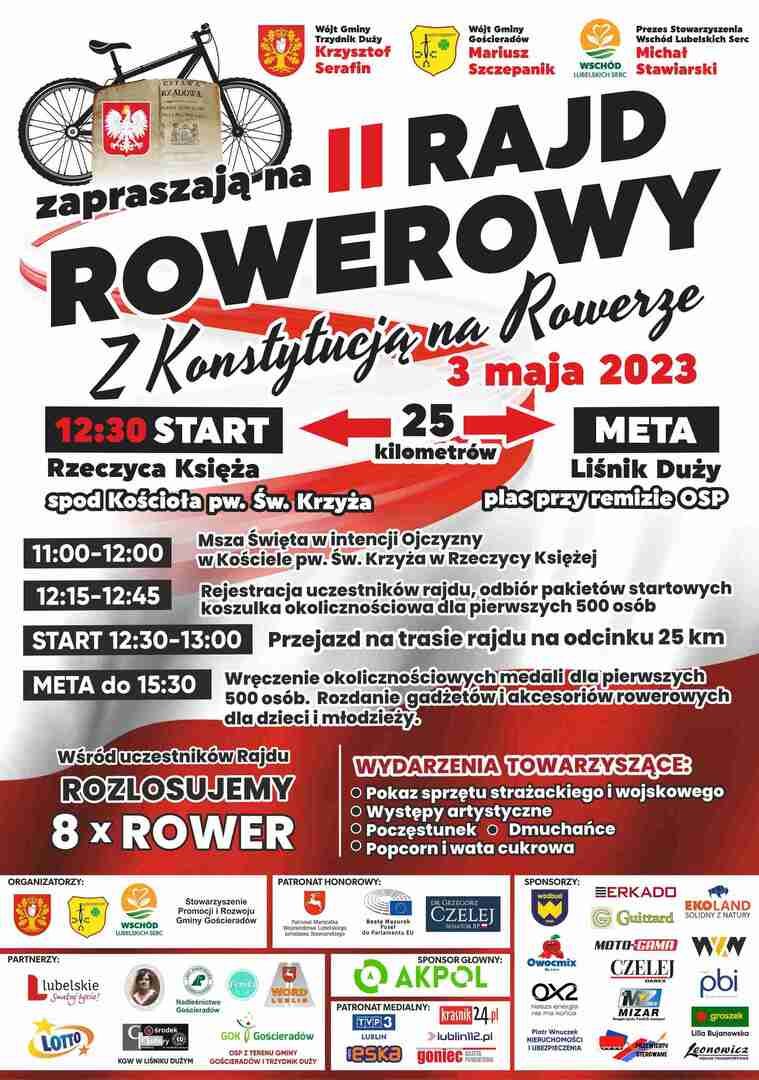 na białoczerwonym program imprezy 