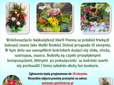 na zdjęciu bukiety