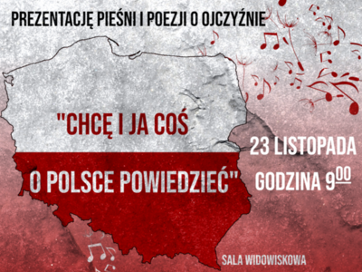 na zdjęciu zarys mapy polski w kolorach narodowych