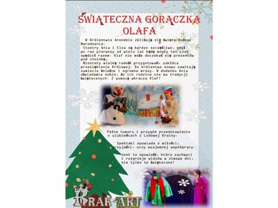 na zdjęciu tytułowy Olaf