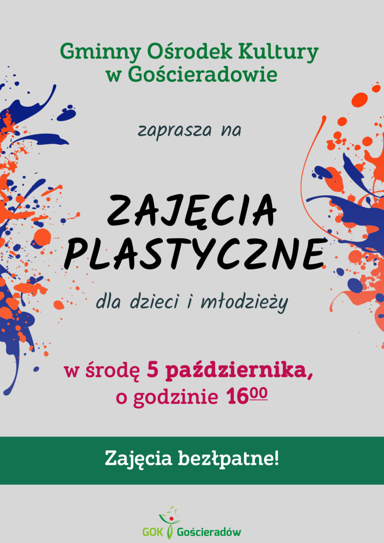Plamy farb z kolorowymi napisami
