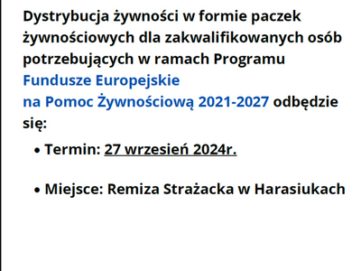 Termin wydawania żywności