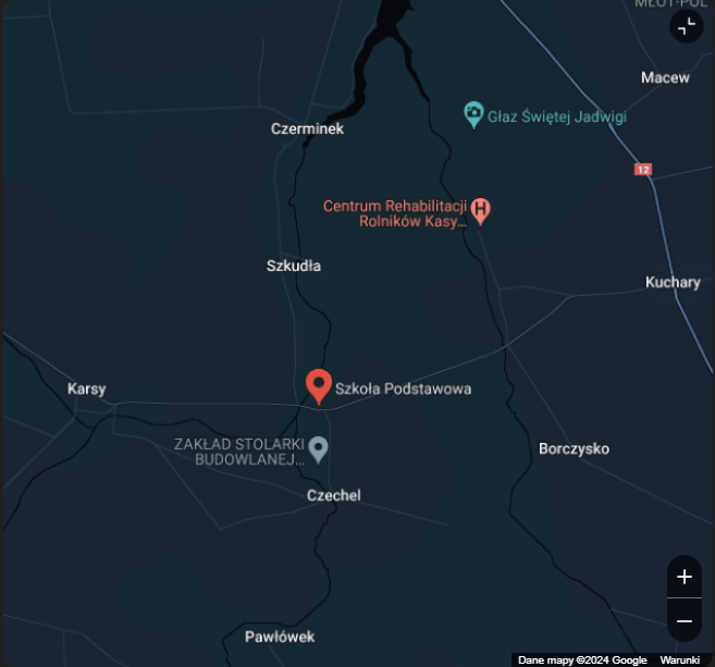 mapa kucharki