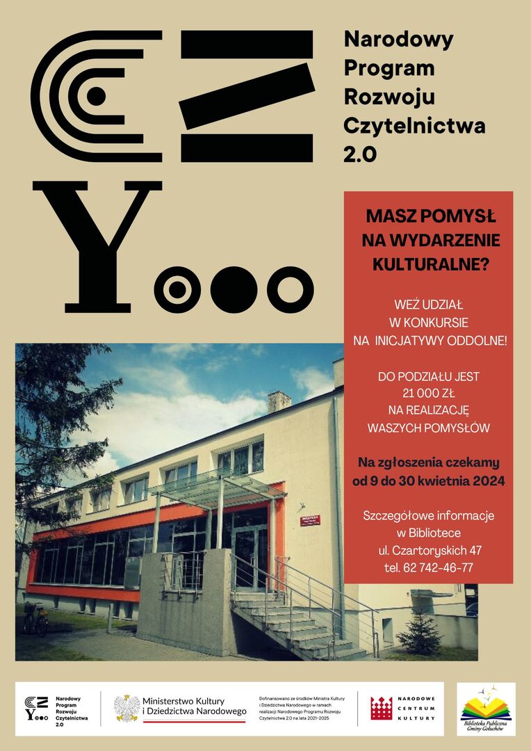 Plakat Konkurs na Inicjatywy oddolne