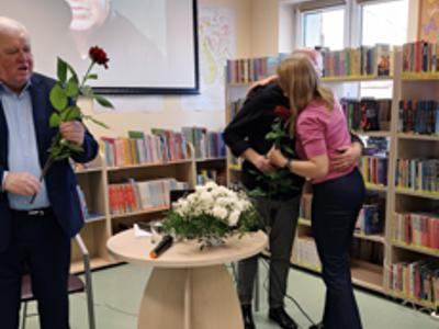 Marian Dziędziel, Dariusz Rekosz i dyrektor Monika Sobczak-Wlaiś