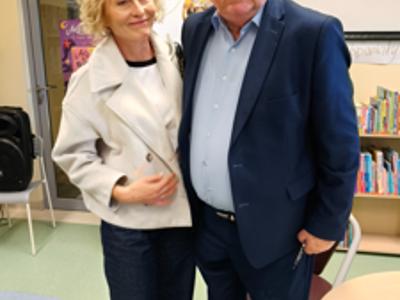 Marian Dziędziel i publiczność