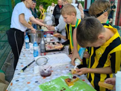 mini festyn po meczu