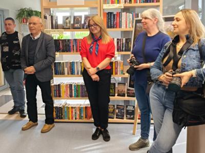 Wernisaż wystawy - Bibliotekarz-Fotograf