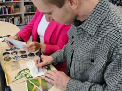 Wernisaż wystawy - Bibliotekarz-Fotograf