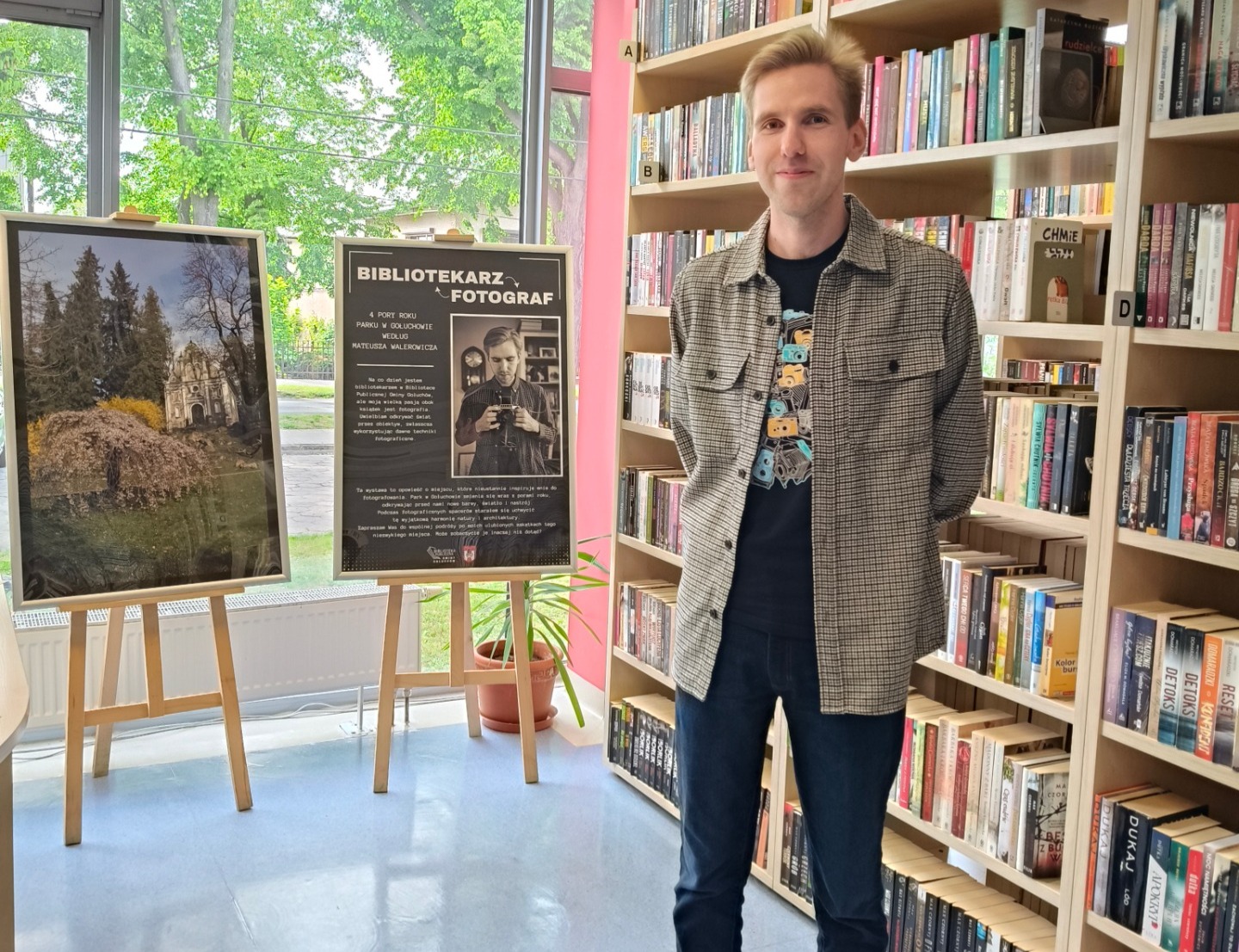 Wernisaż wystawy - Bibliotekarz-Fotograf