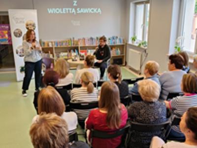 Spotkanie z Wiolettą Sawicką