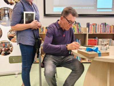 Spotkanie z Mirosławem Zbrojewiczem - Mirosław Zbrojewicz i publiczność