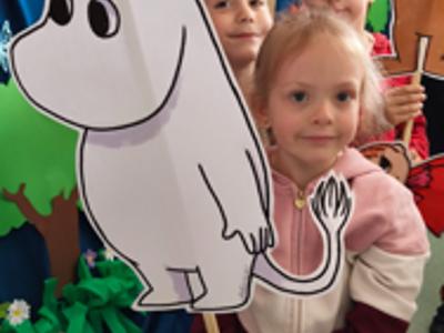 Przedstawienie; Dzień dziecka w Dolinie Muminków
