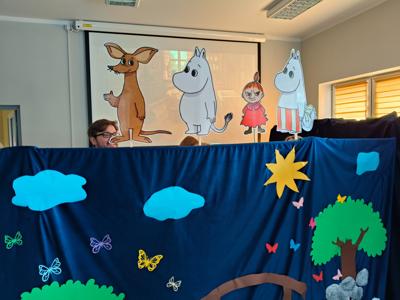 Przedstawienie; Dzień dziecka w Dolinie Muminków