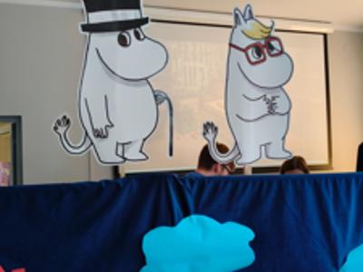 Przedstawienie; Dzień dziecka w Dolinie Muminków
