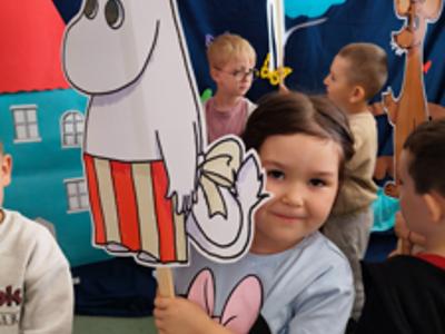 Przedstawienie; Dzień dziecka w Dolinie Muminków