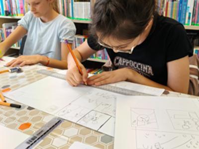 3-dniowe Warsztaty Komiksowe dla dzieci i młodzieży - Dzień 2