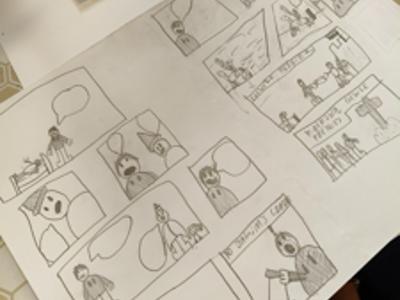 3-dniowe Warsztaty Komiksowe dla dzieci i młodzieży - Dzień 2