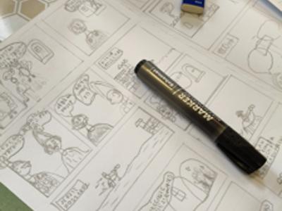 3-dniowe Warsztaty Komiksowe dla dzieci i młodzieży - Dzień 2