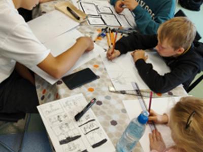 3-dniowe Warsztaty Komiksowe dla dzieci i młodzieży - Dzień 3