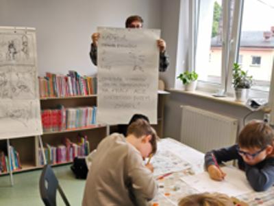 3-dniowe Warsztaty Komiksowe dla dzieci i młodzieży - Dzień 3