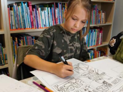 3-dniowe Warsztaty Komiksowe dla dzieci i młodzieży - Dzień 3