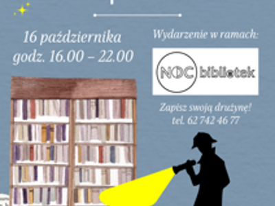Plakat: Literacki Escape Room