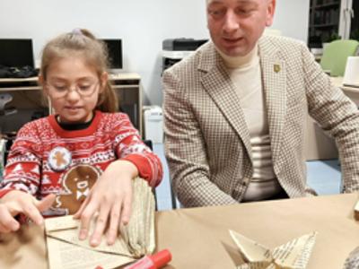 Rozświetlenie Gminnej Choinki - warsztaty