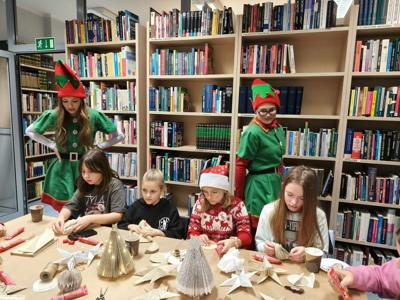 Rozświetlenie Gminnej Choinki - elfy