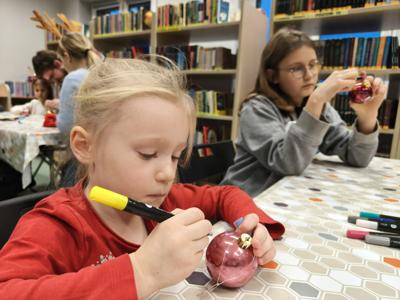 Rozświetlenie Gminnej Choinki - warsztaty