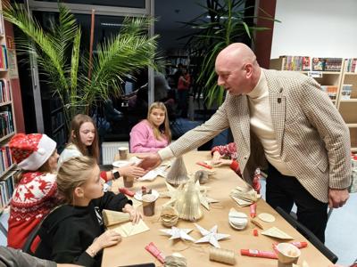 Rozświetlenie Gminnej Choinki - warsztaty