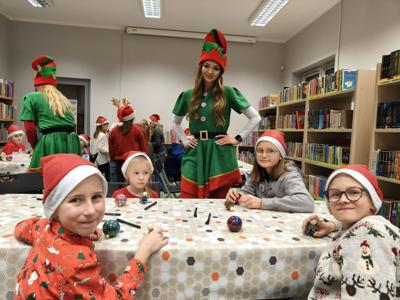 Rozświetlenie Gminnej Choinki - elfy