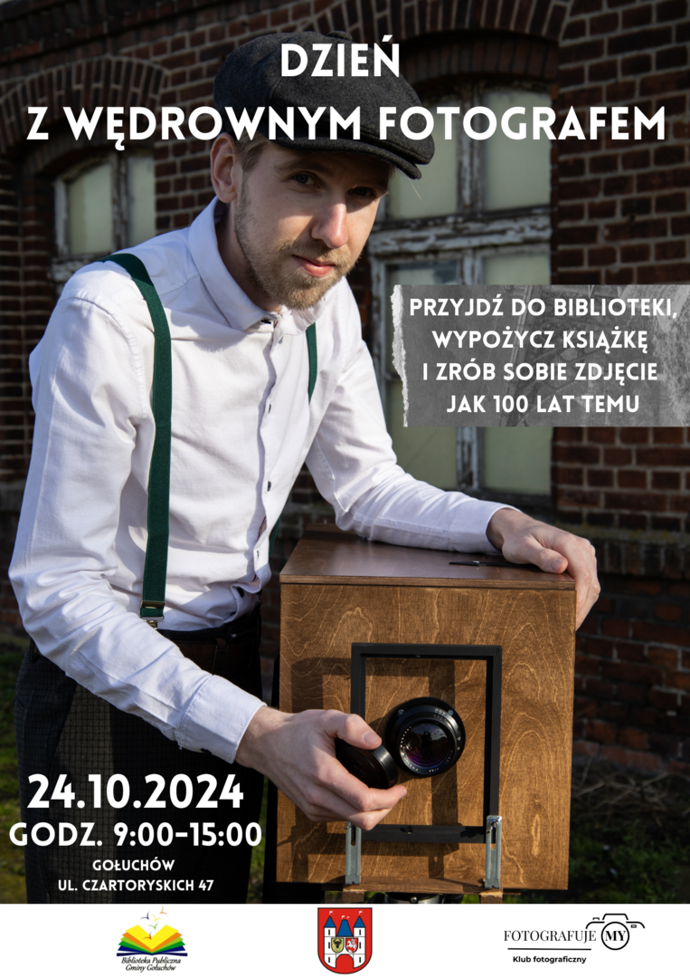 Plakat Dzień z wędrownym fotografem