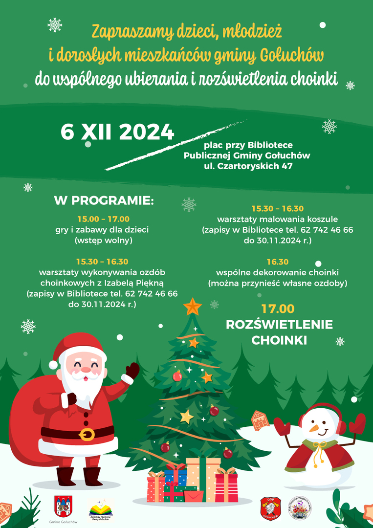Plakat choinka