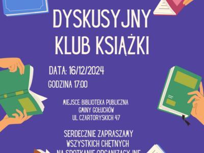 Plakat organizacyjny