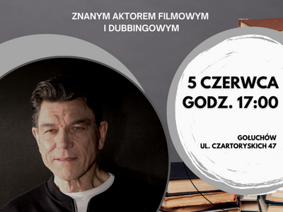Plakat Spotkanie z Mirosławem Zbrojewiczem