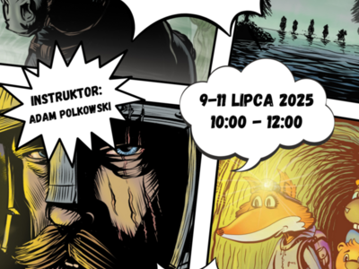 Plakat Warsztaty Komiksowe