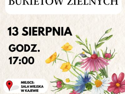 Warsztaty bukietów zielnych
