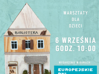 Warsztaty Dla Dzieci "Gmina Gołuchów oczami młodych architektów"