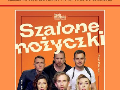 Zaproszenie na komedię kryminalną "Szalone nożyczki"