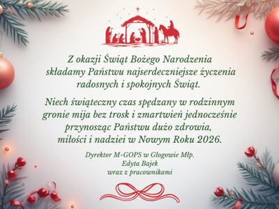 ŻYCZENIA ŚWIĄTECZNE