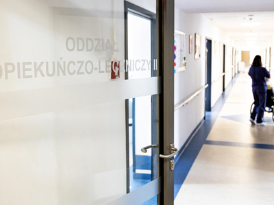 Wejście na Oddział 