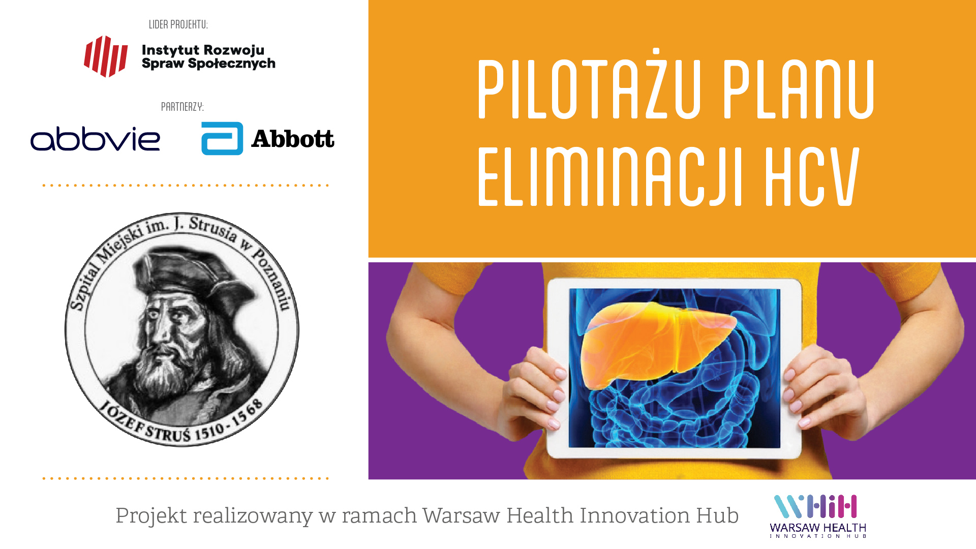 Grafika przedstawiająca rozpoczęcie badań na obecność wirusa HCV 