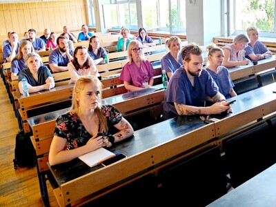 Uczestnicy wykładu podczas szkolenia 