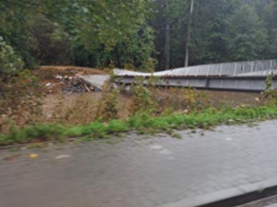 Zdjęcie ukazujące skutki powodzi w Trzebieszowicach