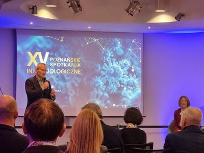 Zdjęcie z konferencji naukowej pt. „Choroby zakaźne – wyzwania współczesnej medycyny”